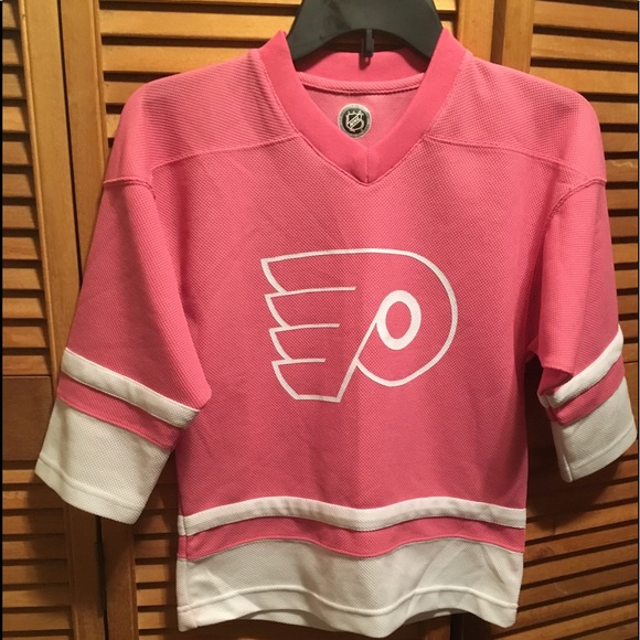 pink flyers jersey